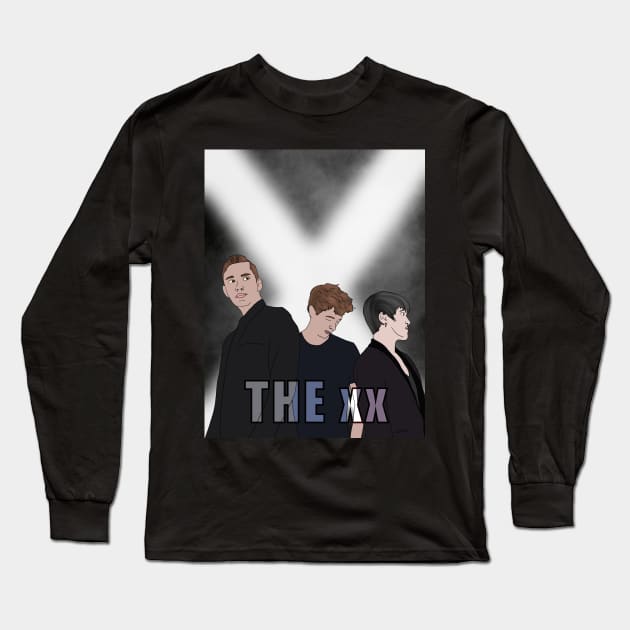 The xx (Band Art) Long Sleeve T-Shirt by BrettJRosenberg